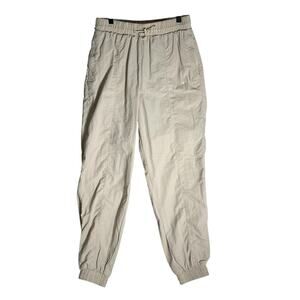 Wilo the Label XS Parachute Pants Nylon Jogger Elastic Waist Drawstring Anthro‎
